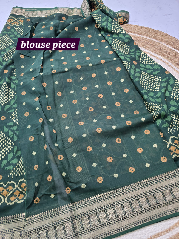 Batik mul cotton saree S009