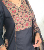 Ajrak dress set D004