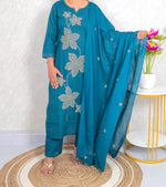 Blue Dress Set D016