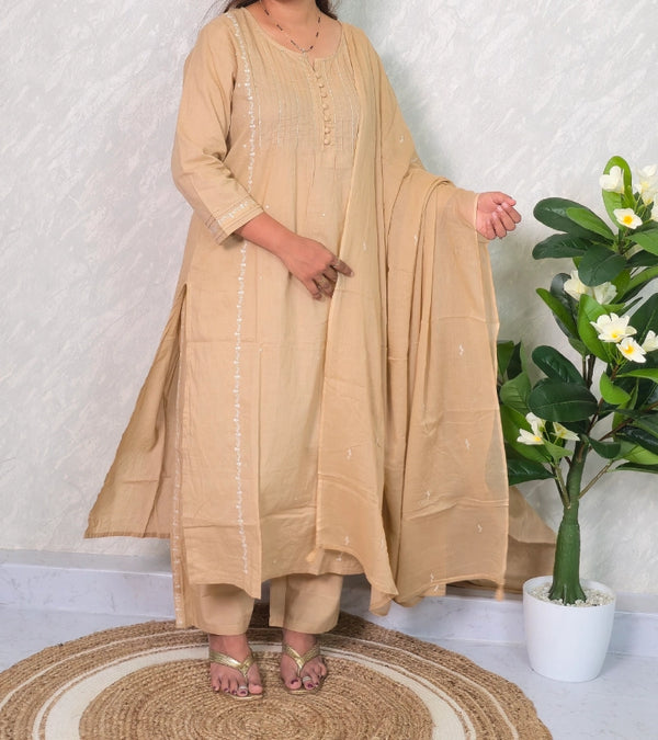 Cotton dress set D007