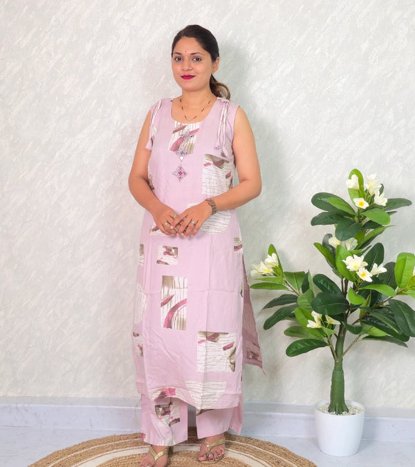 Reyon Pink Co-ord Set C017
