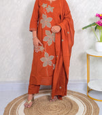Rust Dress Set D015
