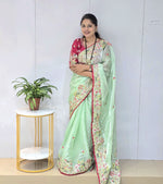 Readymade Blouse Designer saree
