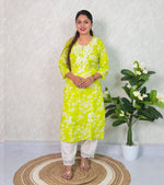 Lakhnavi florocent cordset C010