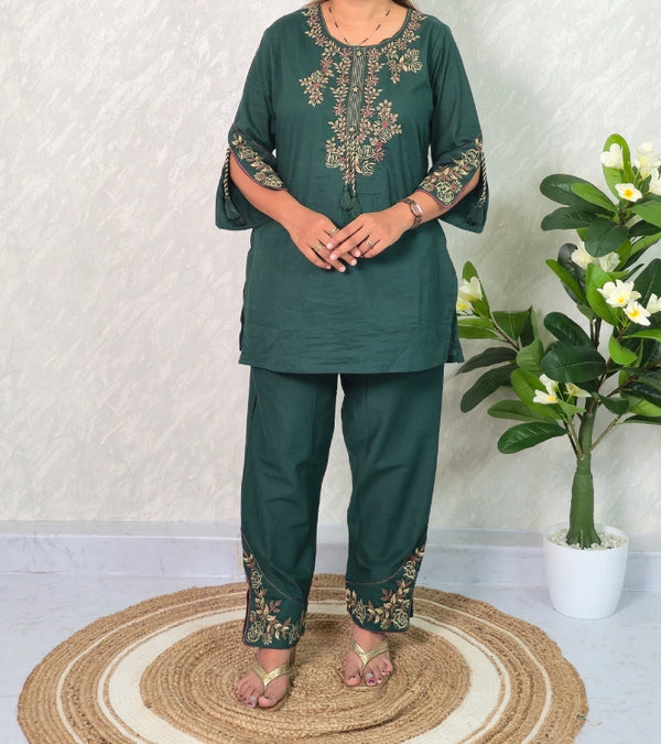 Morpankhi Short Co-ord Set C008