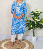 Lakhnavi blue cordset C011