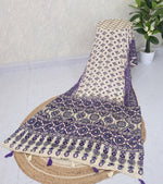 Ajrak mirror saree S050