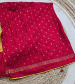 Crush bandhej saree S014