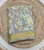 Floral printed saree S022