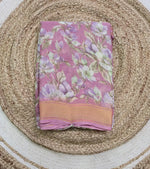 Floral printed saree S022