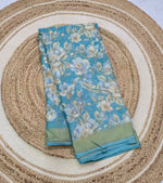 Floral printed saree S022