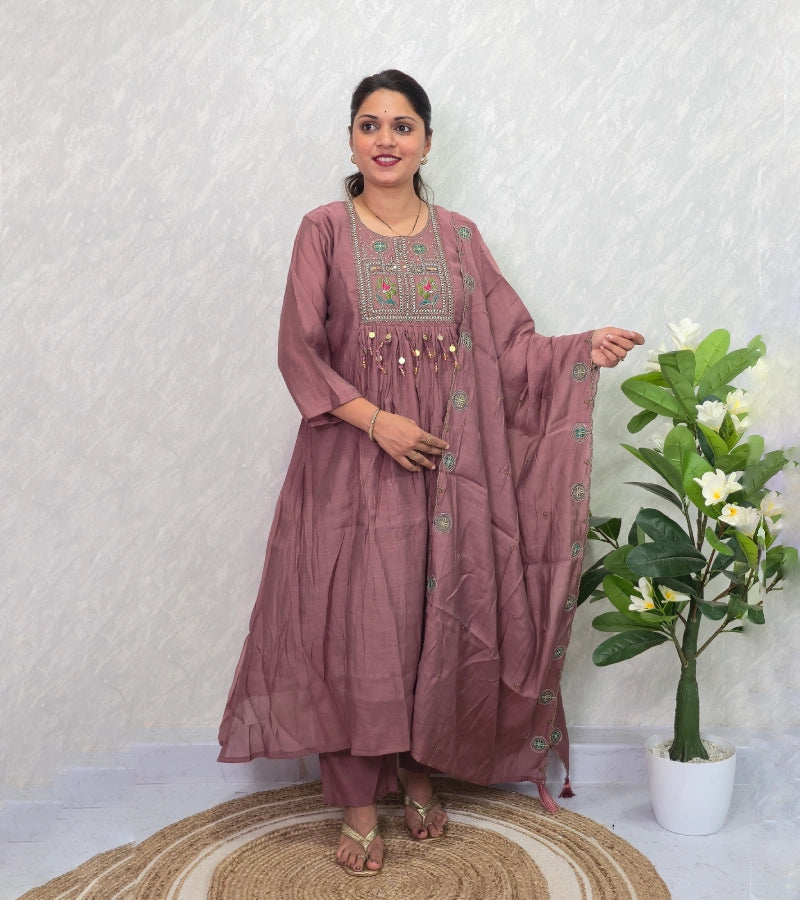 Hasina dress set D024