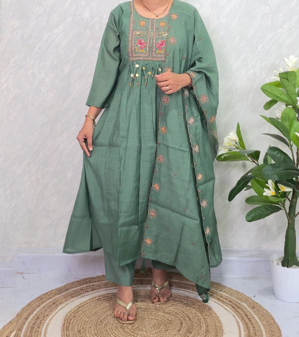 Hasina dress set D025
