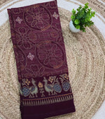 Koyal printed saree S024