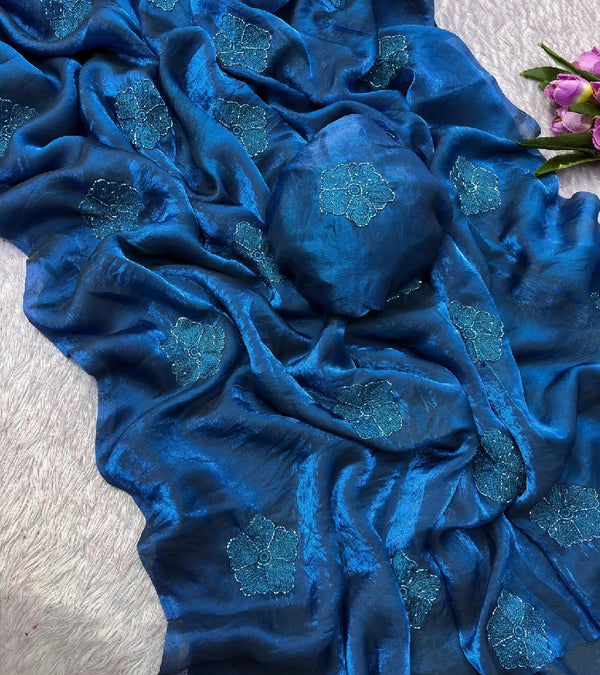 Fendy silk saree S054